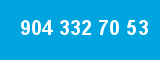 904 332 70 53